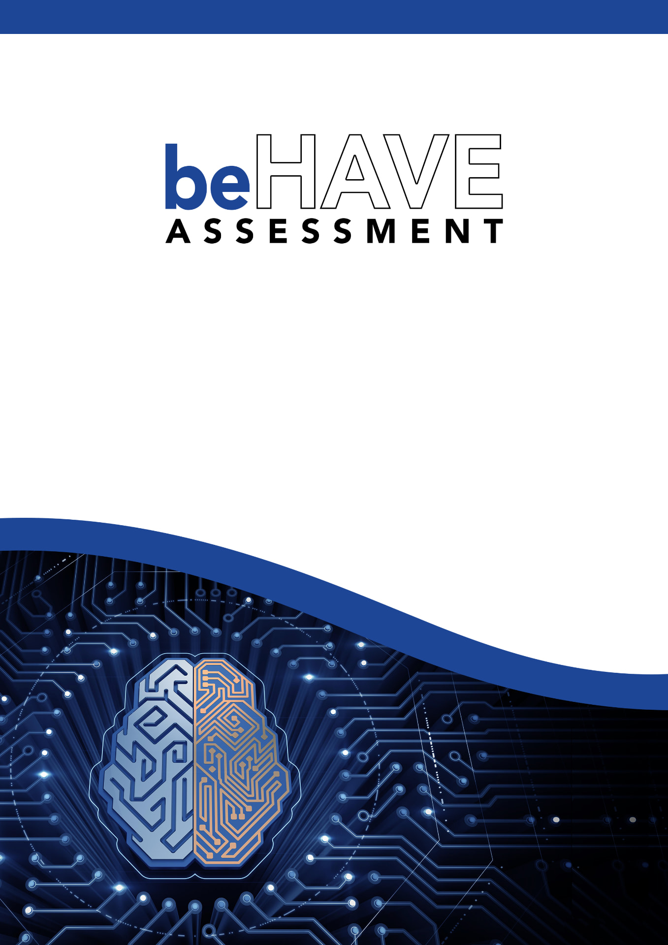 Capa oficial do relatório beHAVE Assessment